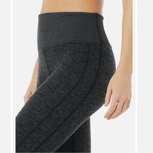 Alo Yoga High Waist Alosoft Lounge Leggings color dark heather grey